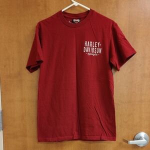 Harley-Davidson Men's Red T-Shirt